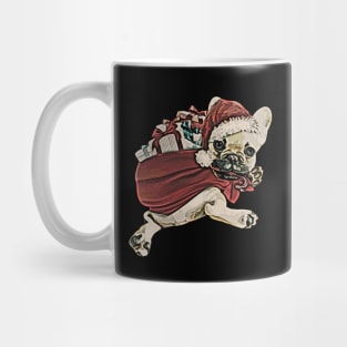 french bulldog christmas gift Mug